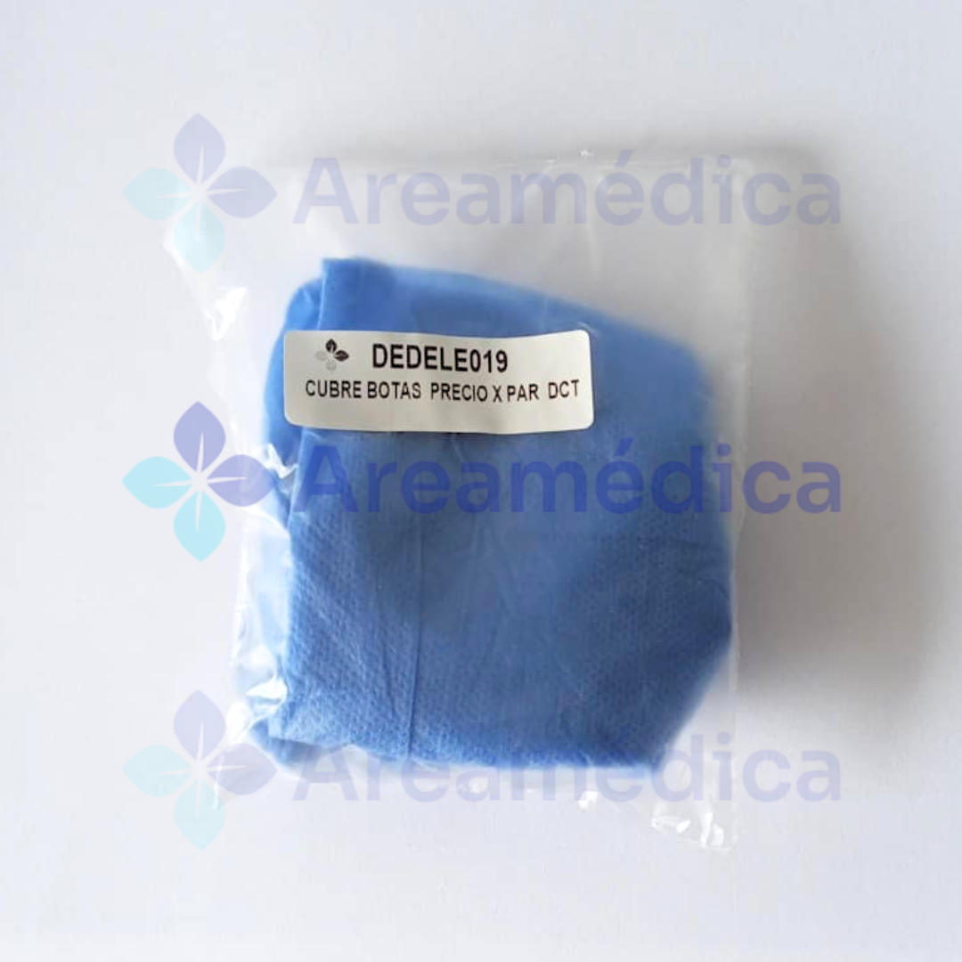 CUBRE BOTAS DESCARTABLES EMPAQUE INDIVIDUAL PRECIO X PAR