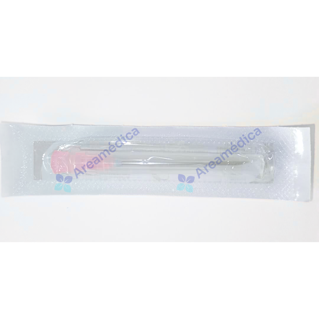AGUJA HIPODERMICA 18G X 1 1/2  PRECIO POR UNIDAD CAJITA POR 100 UNDS 18X1 1/2