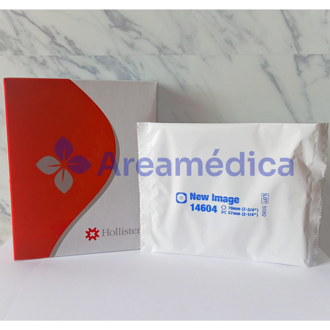 BASE PARA BOLSA COLOSTOMIA OSTOMIA 70MM HOLLISTER FLEXIBLE PRECIO POR UNIDAD
