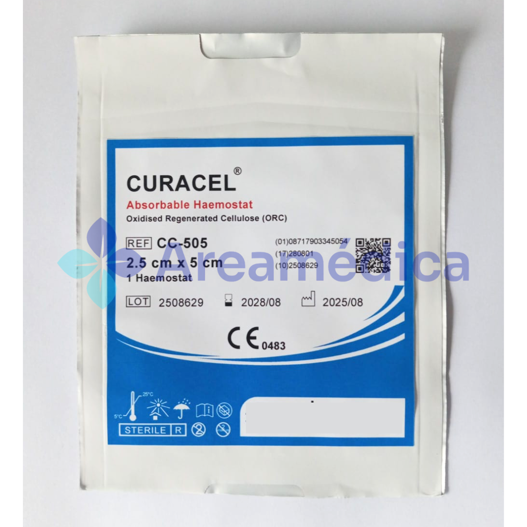 SURGICEL HEMOSTATICO ABSORBIBLE 2.5X5.0 CM 1PLG X 2PLG