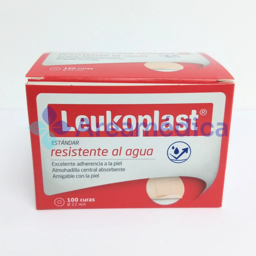 LEUKOPLAST BSN CURITAS CIRCULARES DE 22MM PRECIO X CAJA DE 100UND