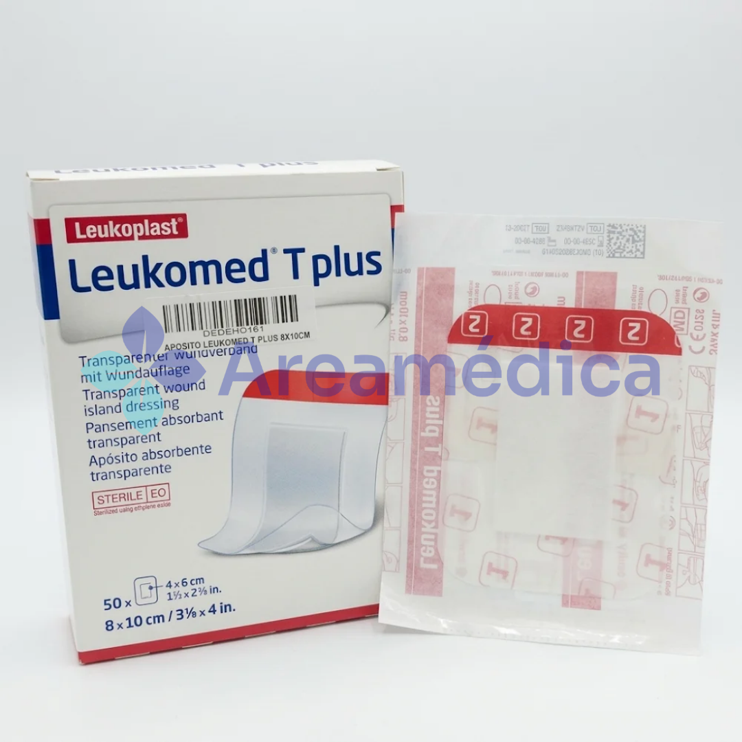 APOSITO LEUKOMED T PLUS 8X10CM TEGADERM + PAD ESTERIL PRECIO X UND CAJA X 50UND