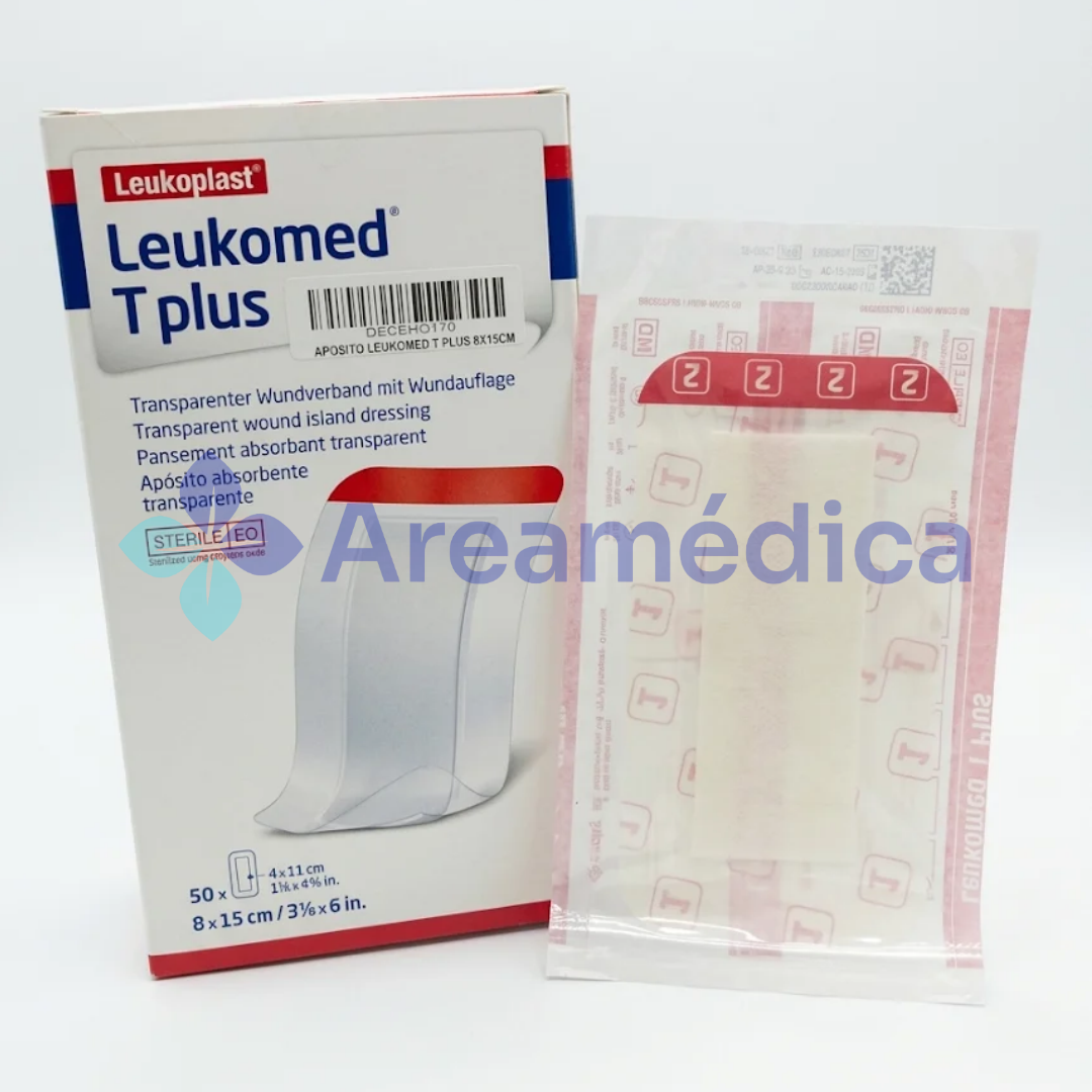 APOSITO LEUKOMED T PLUS 8X15CM TEGADERM + PAD ESTERIL PRECIO X UND CAJA X 50UND