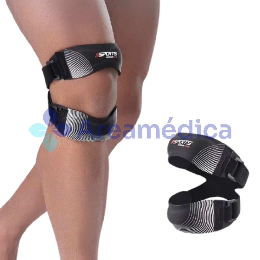 SOPORTE DE ROTULA SENCILLA UNIVERSAL 2 TIRAS RELLENO SILICON RODILLERA ROTULIANA
