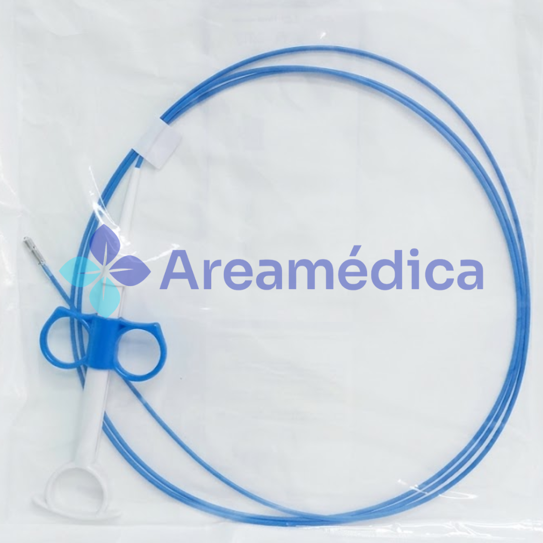 HEMOCLIP ENDOSCOPICO GIRATORIO 14MM DESCARTABLE ENDOSCOPIA CANAL MIN 2.8MM LARGO
