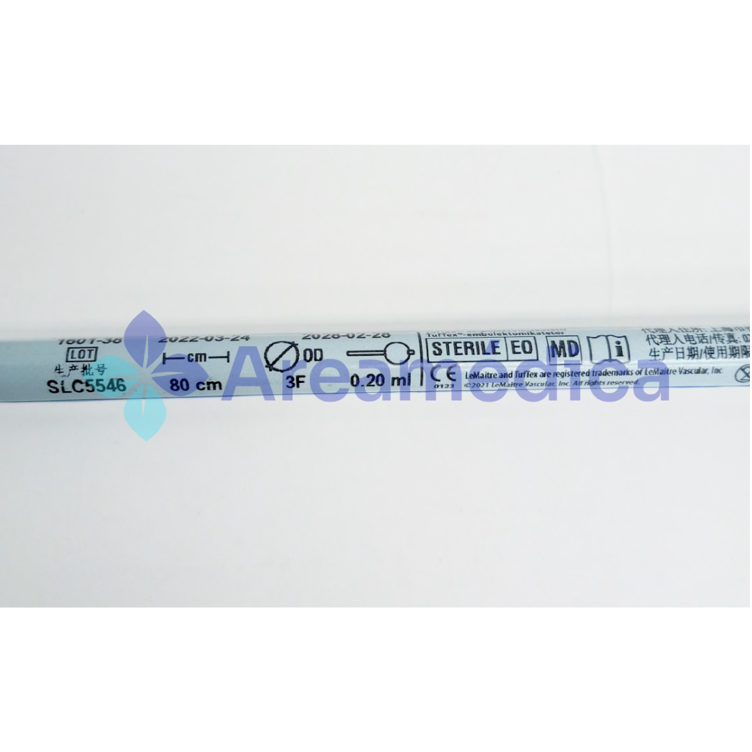 CATETER FOGARTY 3FR X 80 CM EMBOLECTOMIA LATEX 3X80 NO BILIAR