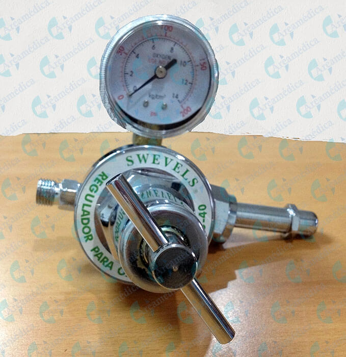 Regulador de presion fija para Oxido nitroso swevels