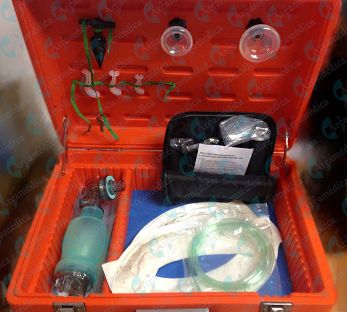 Kit maletin de reanimacion cardiopulmonar neonatal