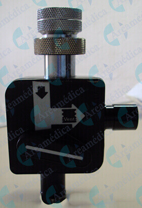 Valvula interconexion para bolsa de ventilador de anestesia