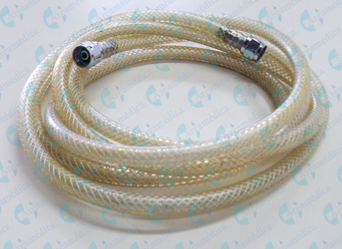 Manguera de 3mts  Oxigeno Medicinal con 2 Diss Hembra