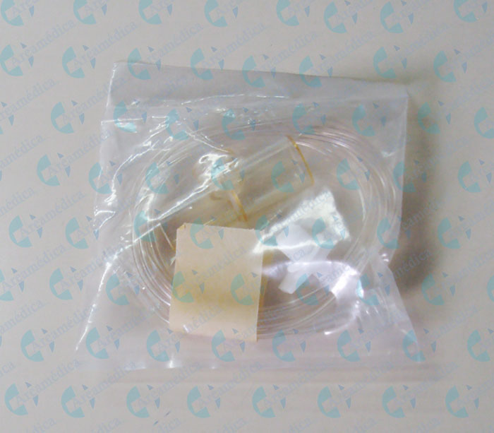 Adaptador para capnografo CO2 con linea de muestra