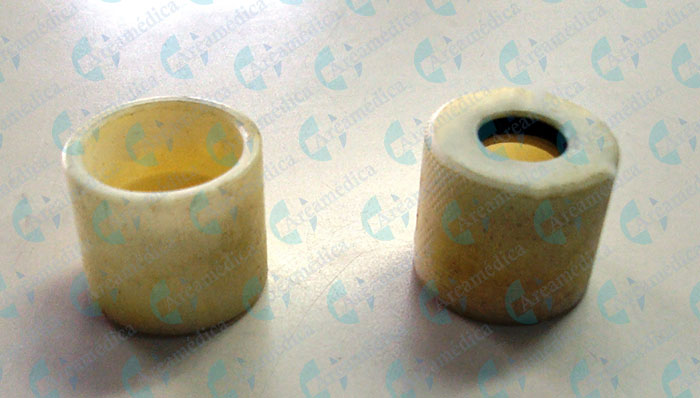 Conector Vaporizador Teflon Maquina Anestesia Ohio Unitrol